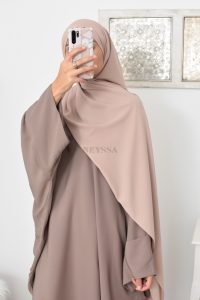Hijab soie de Médine pas cher